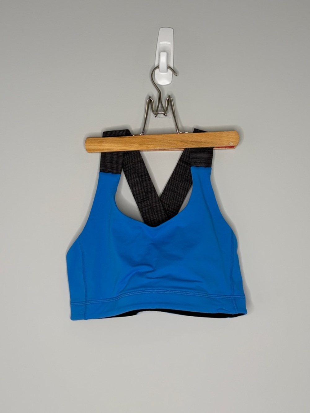 2 for $25 lululemon Blue Sports Bra with Black Straps